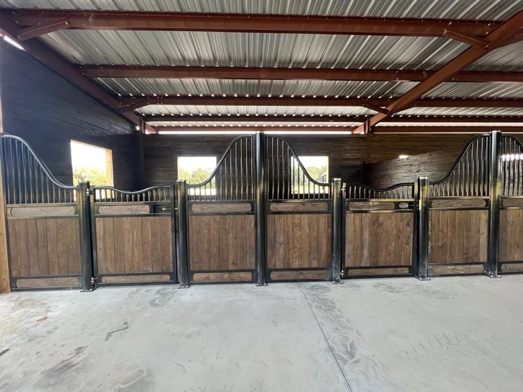 Blue Moon Farm barn interior
