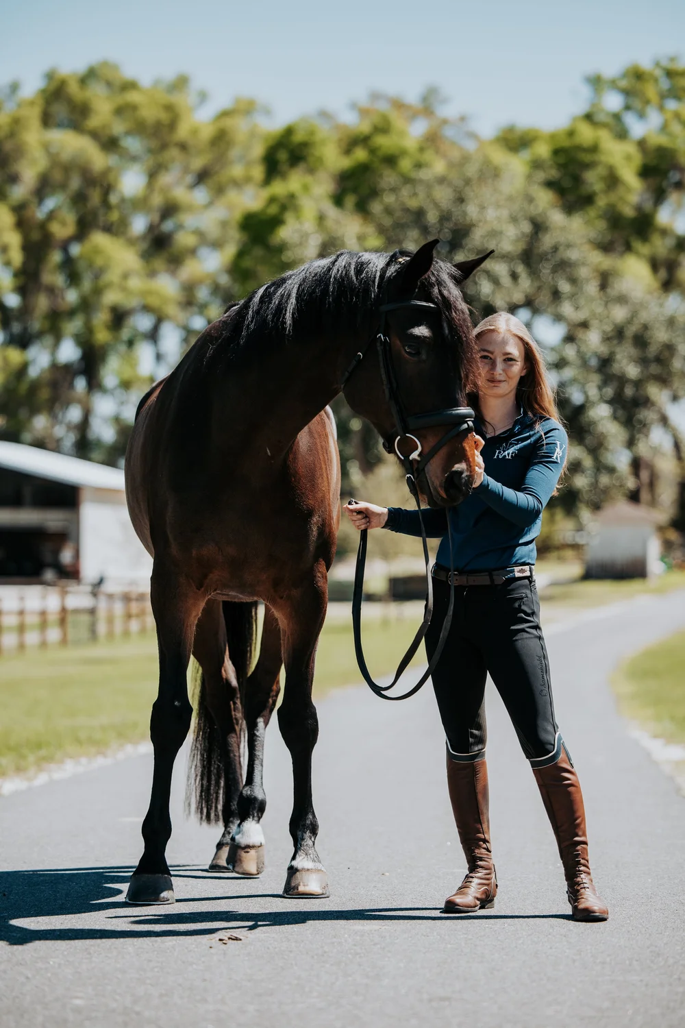 Rory Frangos international event rider Ocala Florida