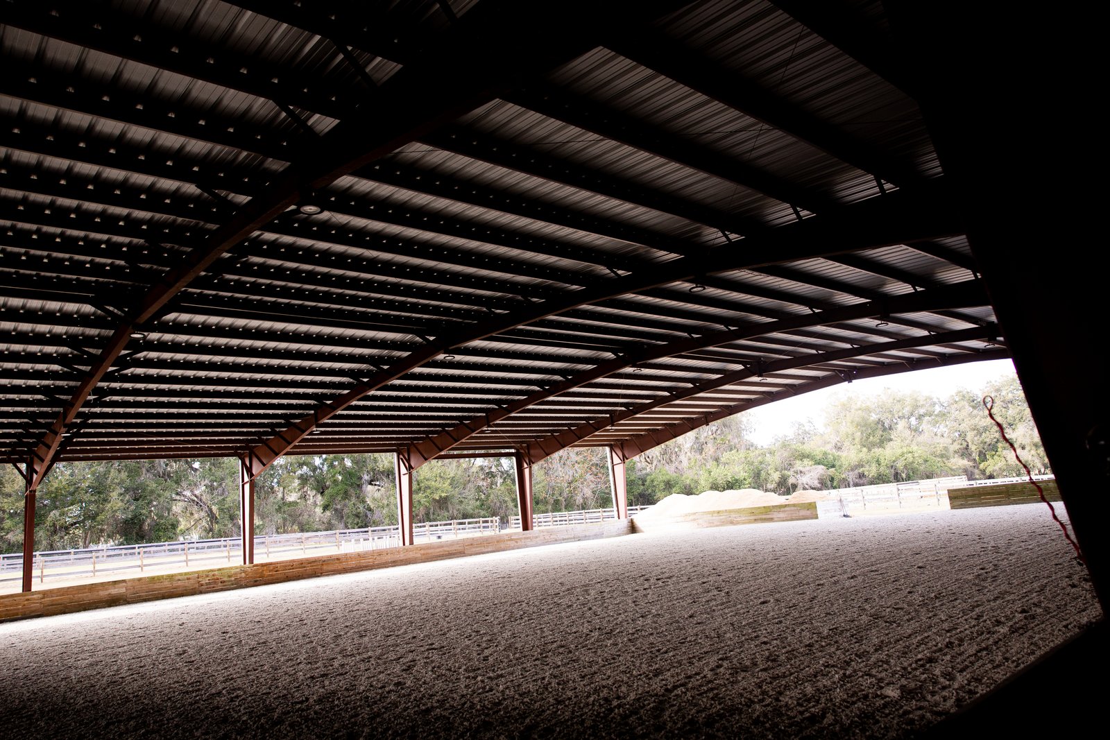 Premium riding arena Reddick Florida